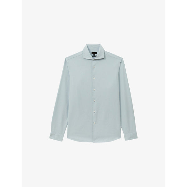  Reiss Cecil long-sleeve cotton shirt