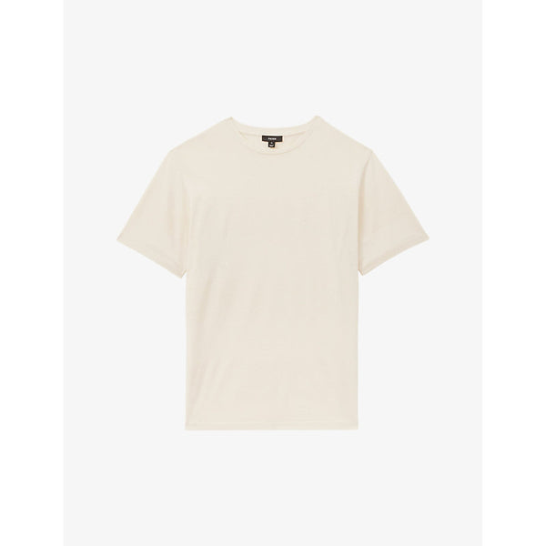  Reiss Rialto slim-fit short-sleeve cotton T-shirt