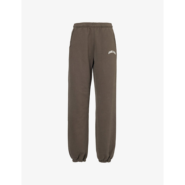 Adanola Logo-print organic cotton-jersey jogging bottoms