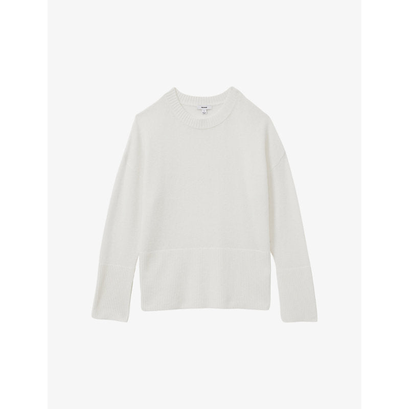  Reiss Martha crewneck wool-blend knitted jumper