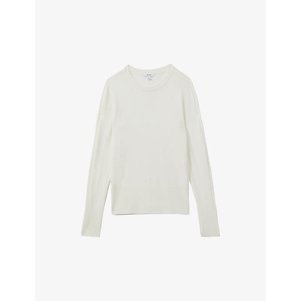  Reiss Annie round-neck wool-blend jumper