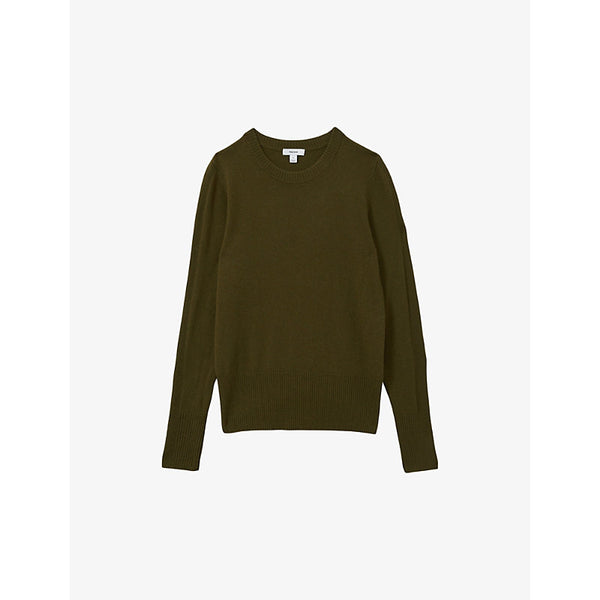 Reiss Annie round-neck wool-blend jumper