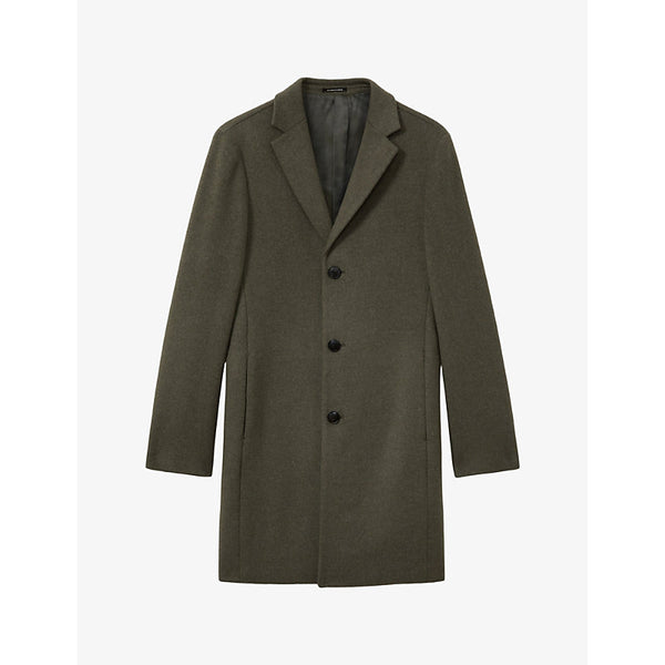  Reiss Gable regular-fit single-breasted wool-blend coat