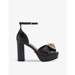 Kurt Geiger London Chelsea platform-heel leather sandals | Kurt Geiger London