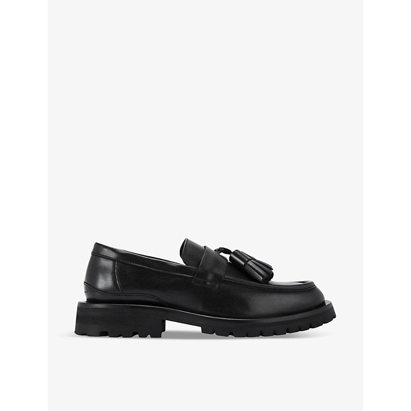 Kurt Geiger London Hayes tassel-embellished leather loafers