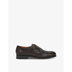 Kurt Geiger London Sloane leather monk shoes