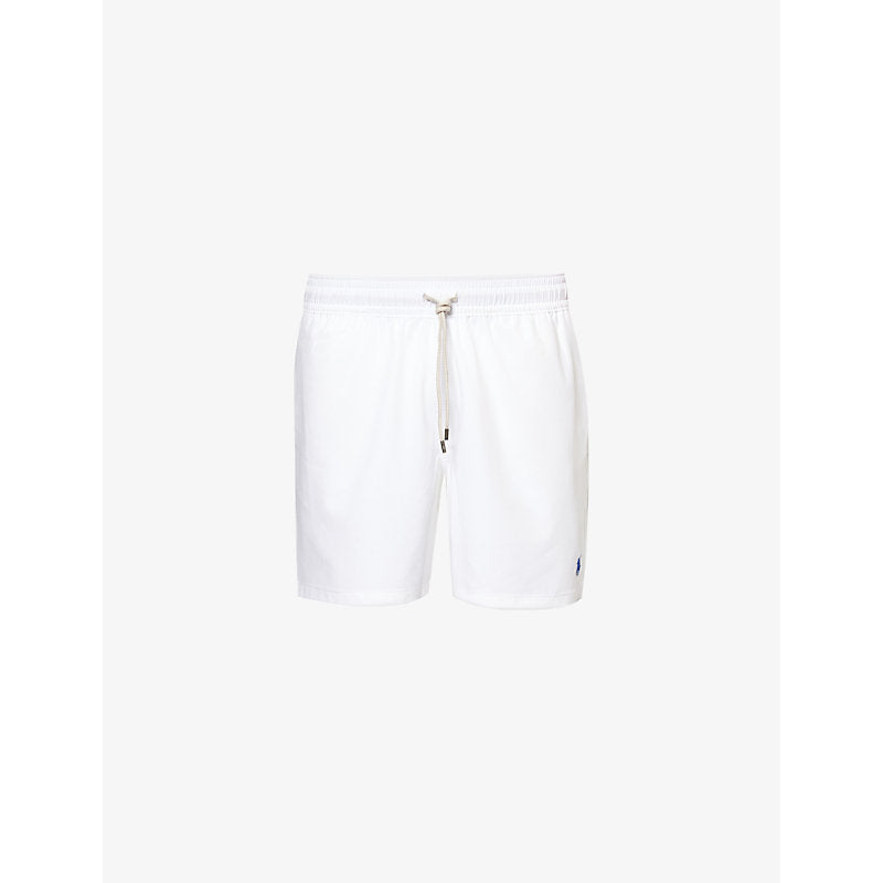  Polo Ralph Lauren Traveler logo-embroidered stretch-recycled polyester swim shorts