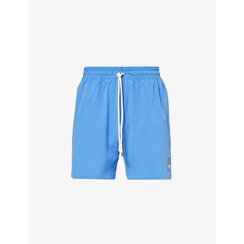  Polo Ralph Lauren Traveller logo-embroidered stretch recycled-polyester swim shorts