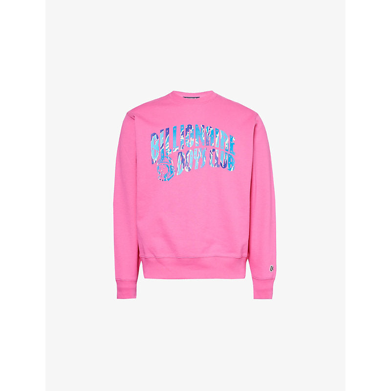  Billionaire Boys Club Brand-patch relaxed-fit cotton-jersey sweatshirt