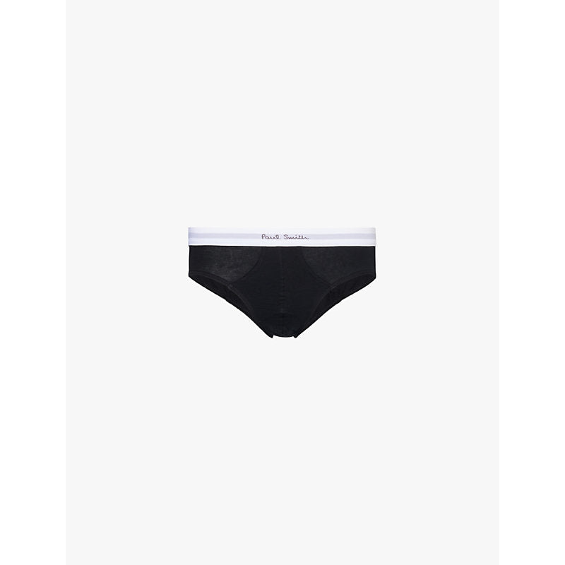  Paul Smith Branded waistband stretch organic-cotton boxer briefs