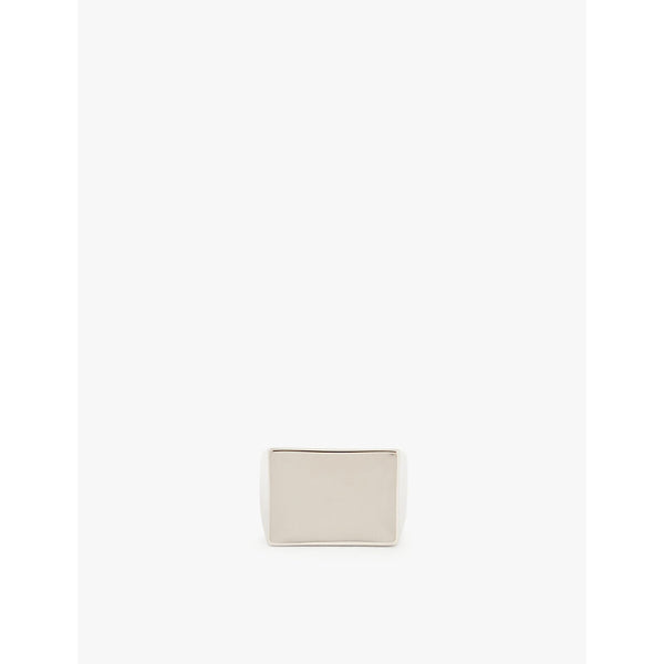 Dries Van Noten Square Chevallier brass ring