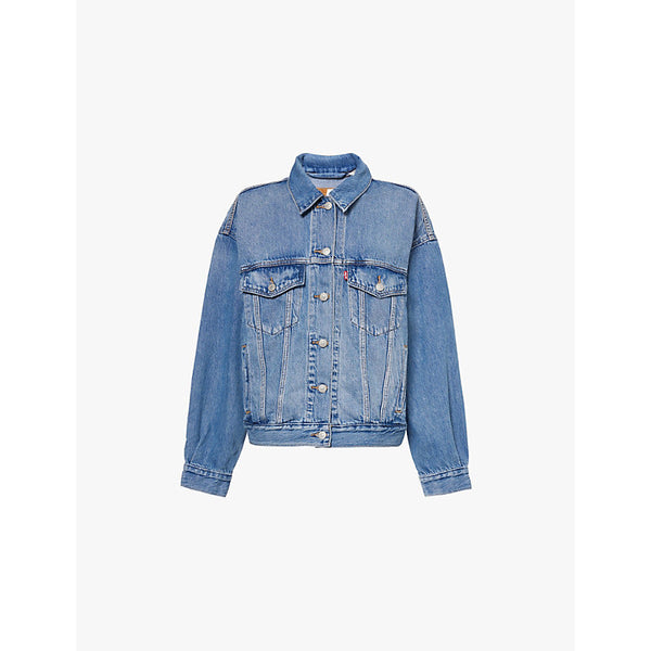  Levis 90s relaxed-fit cotton-blend denim jacket