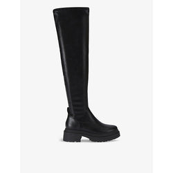 Carvela Collide faux-leather knee-high boots