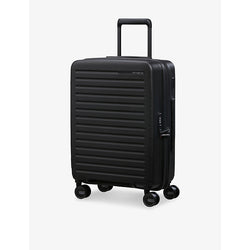 Samsonite StackD Spinner hard case 4 wheel recycled-plastic cabin suitcase 55cm | Samsonite