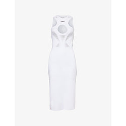  PUMA x Coperni fitted stretch-jersey midi dress