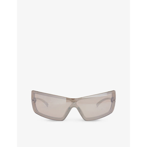 Le Specs The Bodyguard rectangle-frame polyethylene sunglasses