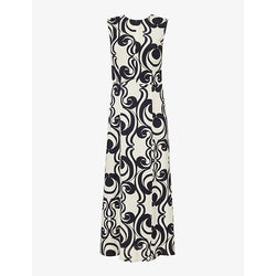 Dries Van Noten Dimia swirl-print woven maxi dress | DRIES VAN NOTEN