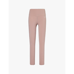  Anine Bing Blake slim-fit high-rise stretch-woven leggings