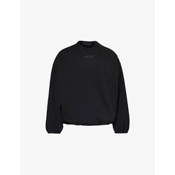  Fear Of God Essentials ESSENTIALS brand-patch cotton-blend sweatshirt