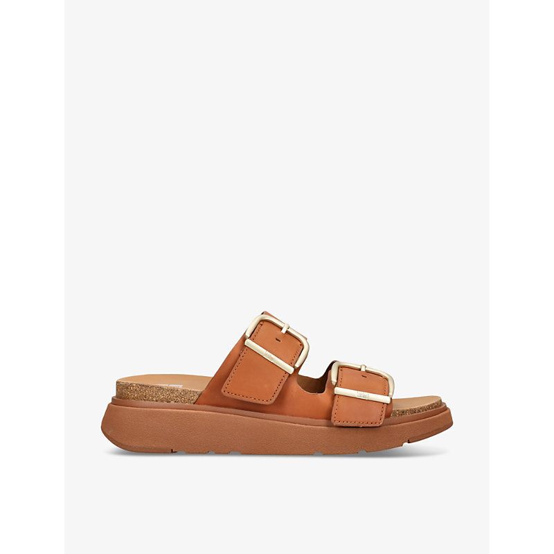  Fitflop Gen-FF two-buckle leather sandals