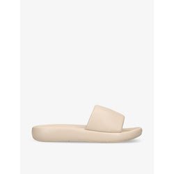 Fitflop IQushion Deluxe ergonomic leather slides