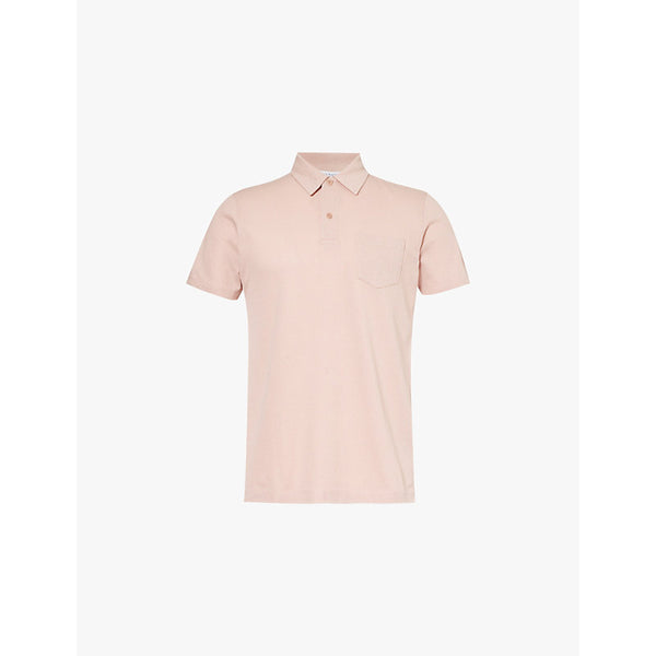 Sunspel Riviera patch-pocket short-sleeve cotton polo shirt