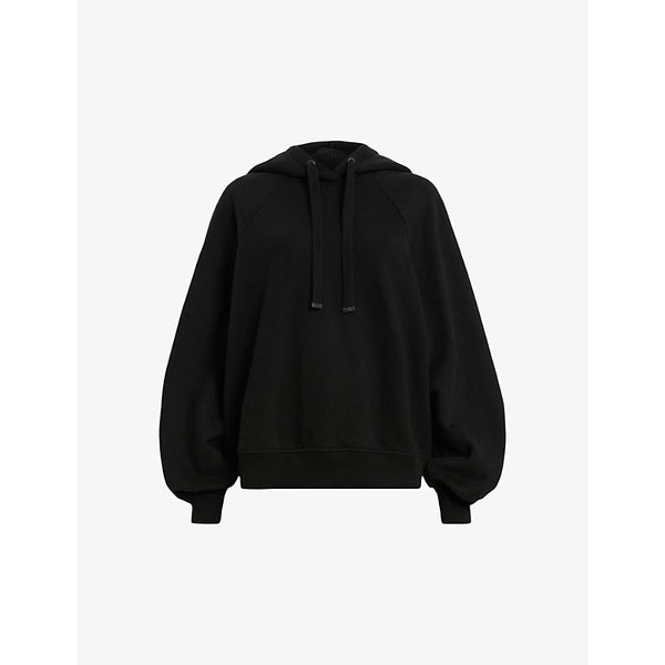  Allsaints Dana zip-back organic-cotton hoody