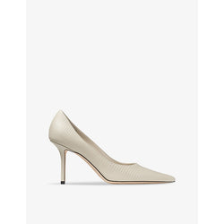 Jimmy Choo Love 85 lizard-effect leather courts