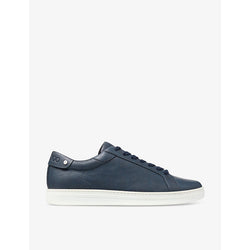 Jimmy Choo Rome M logo-embossed leather low-top trainers