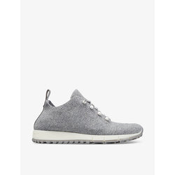 Jimmy Choo Veles faux pearl-embellished low-top knitted trainers