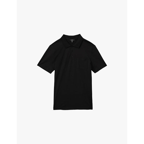 Reiss Austin short-sleeve cotton polo shirt