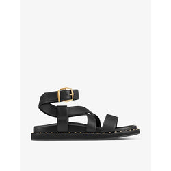 Jimmy Choo Blaise cross-strap leather sandals