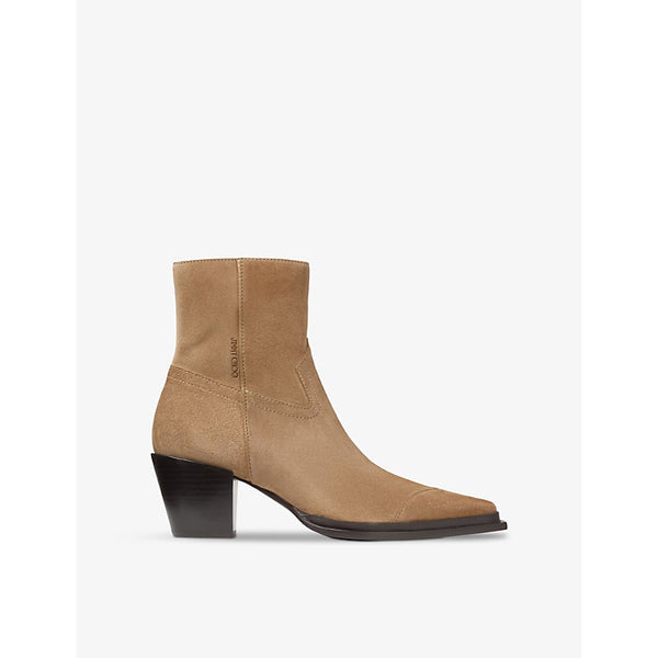 Jimmy Choo Cece 60 suede heeled ankle boots