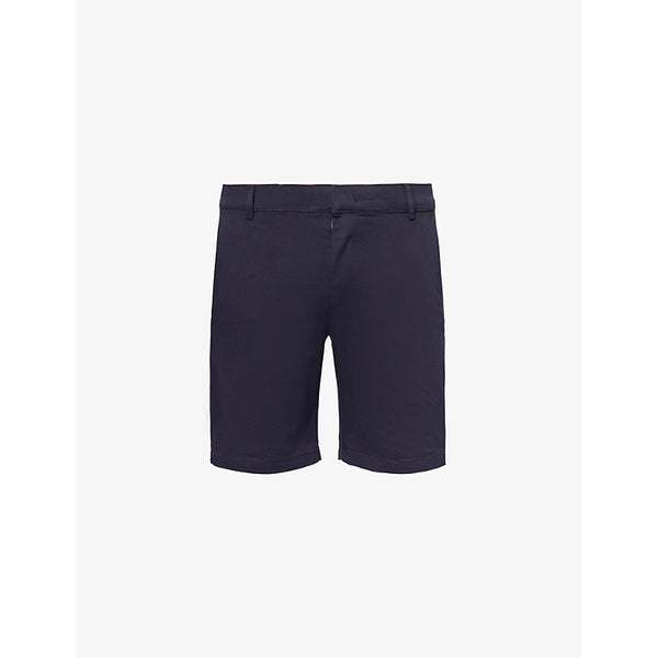  Arne Tailored mid-rise stretch-cotton shorts