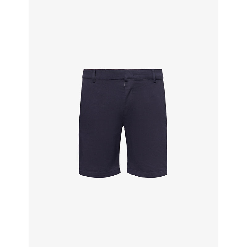  Arne Tailored mid-rise stretch-cotton shorts