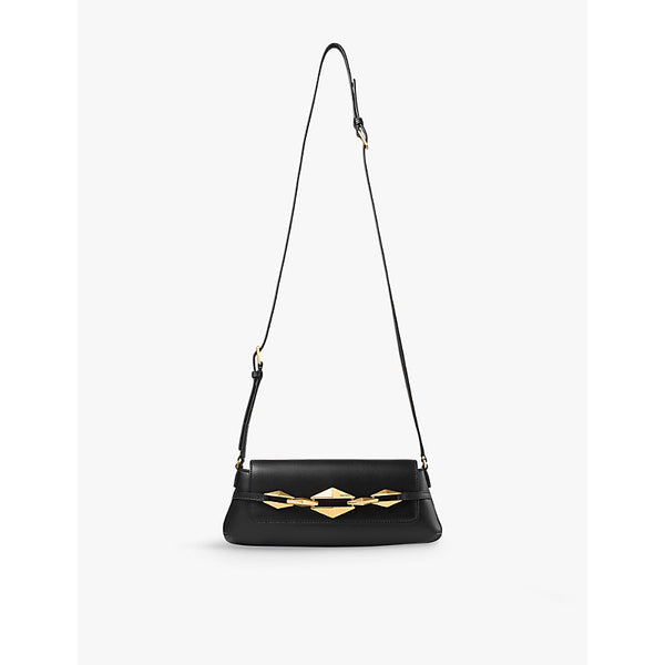  Jimmy Choo Diamond small leather shoulder bag