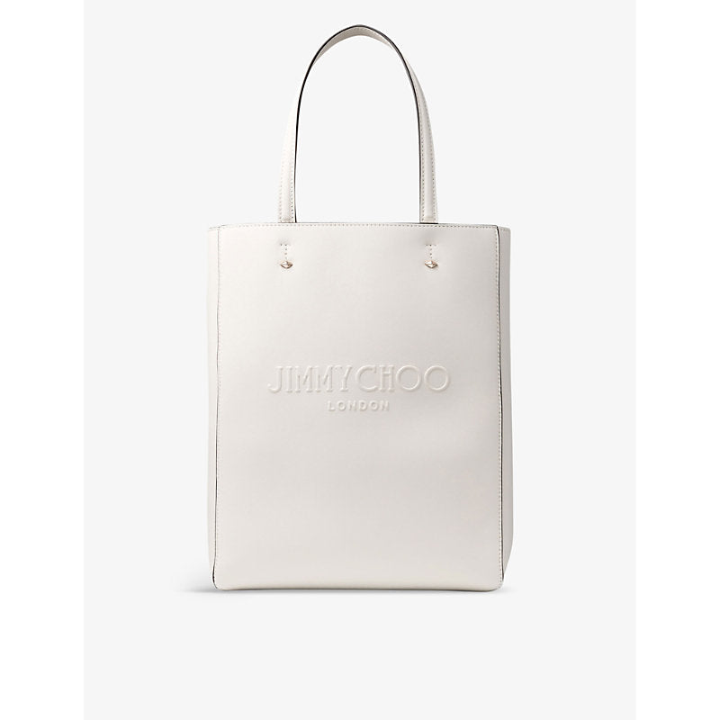  Jimmy Choo Lenny leather tote bag