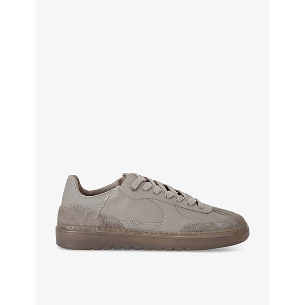 Represent Virtus leather low-top trainers