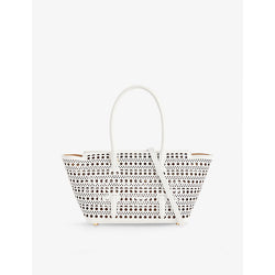  Alaia Neo Mina 20 leather top-handle bag