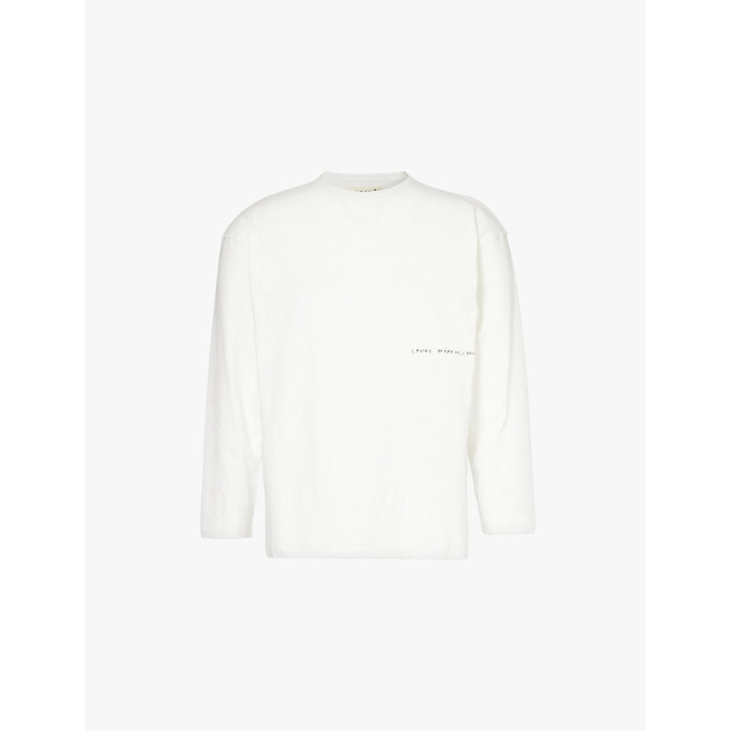  Marane Kyoto long-sleeve organic-cotton T-shirt