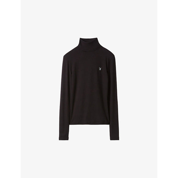  Claudie Pierlot Toto long-sleeved jersey top