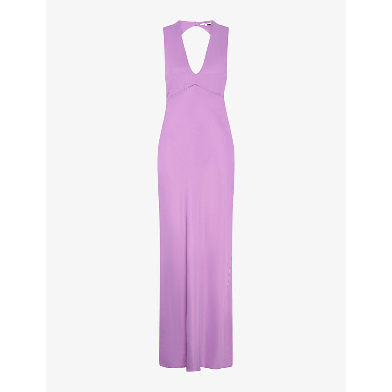  Omnes Nova cut-out woven maxi dress