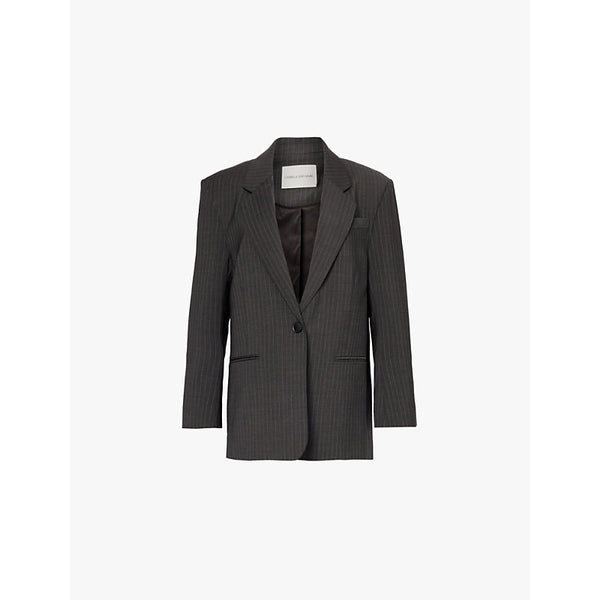  Camilla And Marc Brancusi single-breasted wool-blend woven blazer