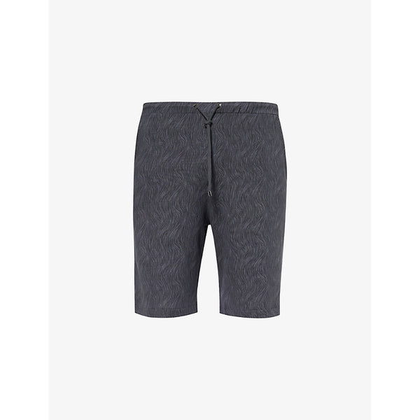  Zimmerli High-rise regular-fit stretch-woven pyjama shorts