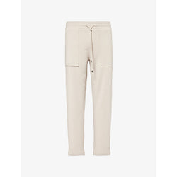  Zimmerli Elasticated-waist tapered-leg stretch-woven blend jogging bottoms