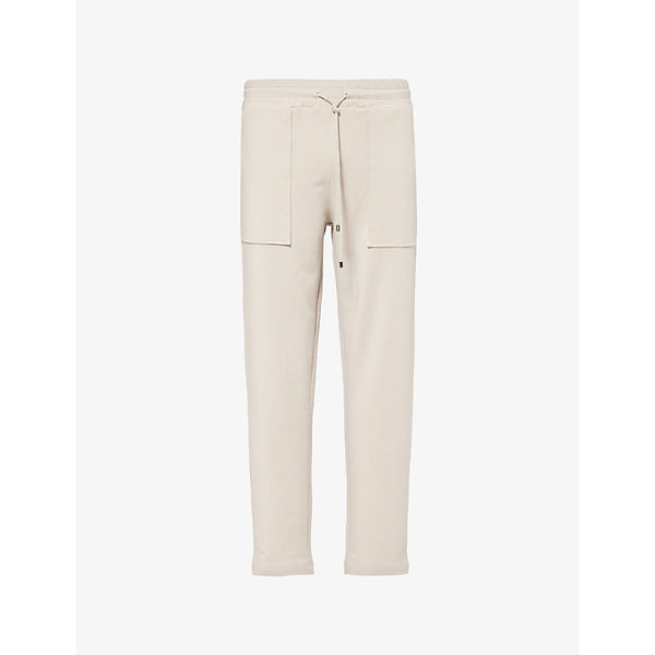  Zimmerli Elasticated-waist tapered-leg stretch-woven blend jogging bottoms