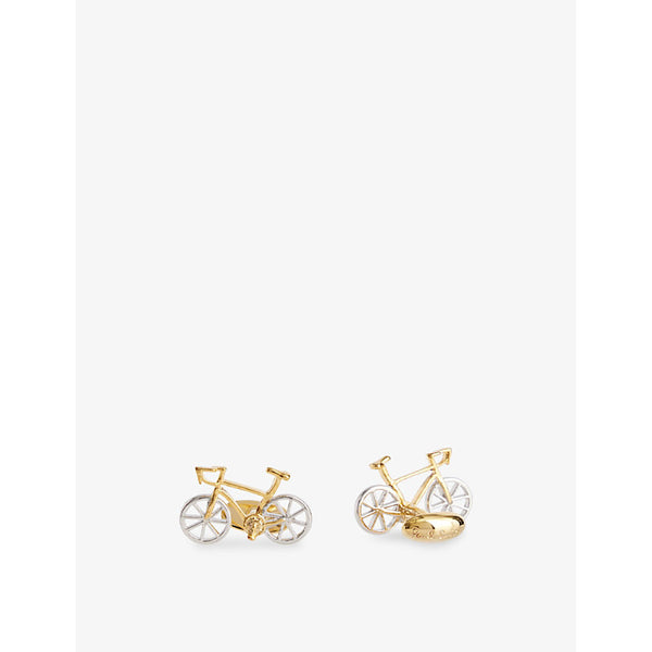 Paul Smith Bicycle dual-tone metal cufflinks | LYBSTORE