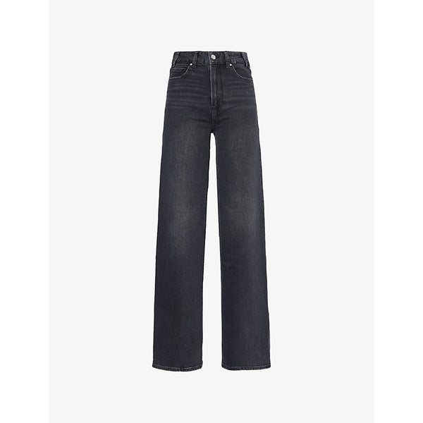  Paige Sasha 32' straight-leg mid-rise stretch-cotton jeans