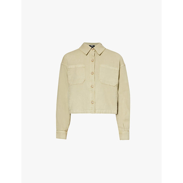  Paige Connor cropped cotton-blend twill jacket