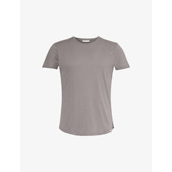  Orlebar Brown Brand-tab round-neck cotton T-shirt